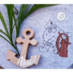 Stickdatei - Seebär Gnom 1